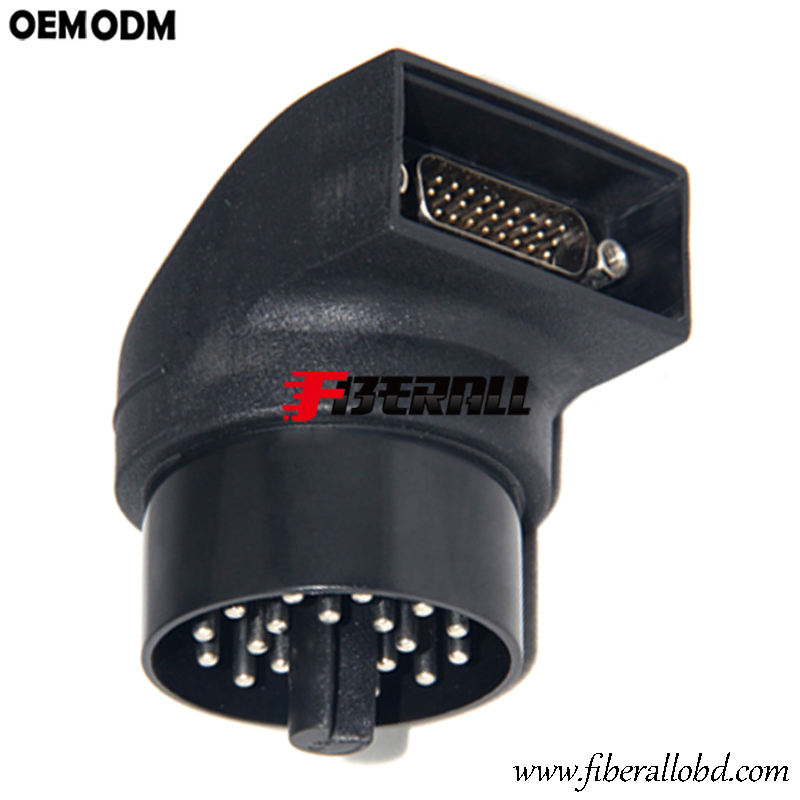 Adaptador OBD1 automotriz BMW 20P a DB26P macho