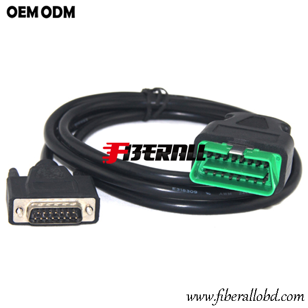 Cable OBD de diagnóstico automático DB9P macho a OBD2